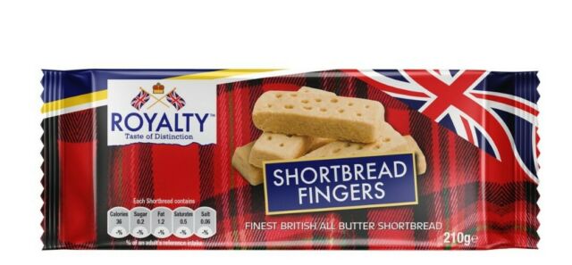 Royalty Shortbread Fingers