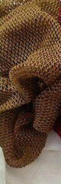 Sponge / African Exfoliating Net - Soft (Brown)